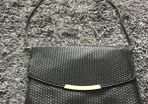 Large Black Clutch