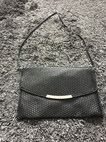 Large Black Clutch
