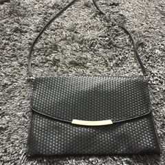 Large Black Clutch