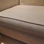 3 Seater Gold Sofa for Sale Image 8