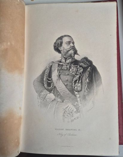 J.S. Virtue. History of the war against Russia. Illustrated. NOLAN, Edward H.Nineteenth century, Victorian, publishing, history, military, colonial, advertisement, prospectus, leaflet, broadside, insert, binding, crimson, cloth cases, gilt, subscribers.