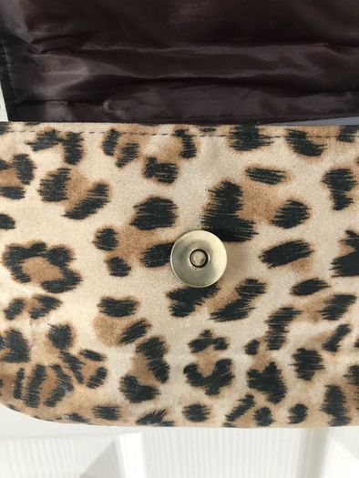 Leopard Print Shoulder Handbag