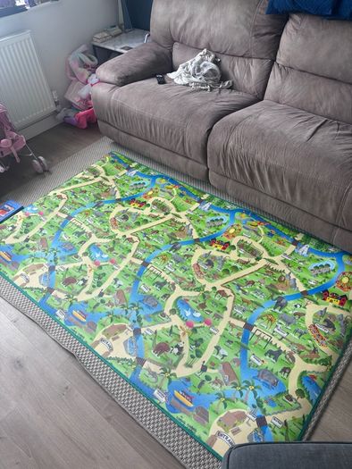 Large Animal Figurine Mat