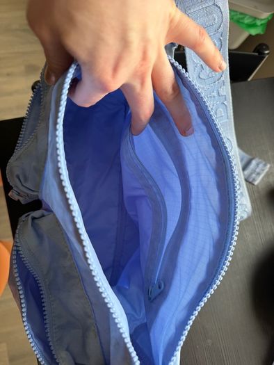 Baggu Blue Cargo Messenger Bag