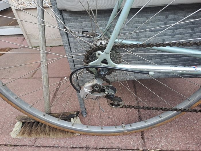 Vintage Puegeot 501 12 speed Racing Bike.