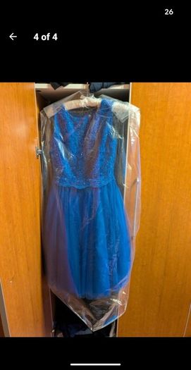 New generation confirmation dress navy blue size 12