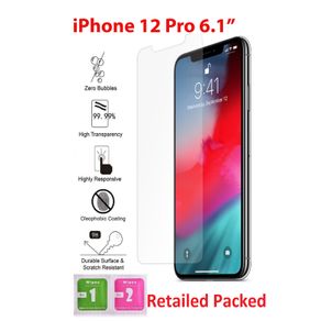 Apple iPhone 12/12 Pro (6.1") Tempered glass Screen Protector