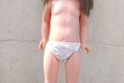 Approx 83 cm tall Vintage Doll
