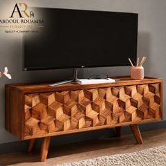 Solid Sheesham Wood TV Unit