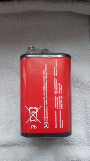 Eveready 6v Lantern Battery Batteries 996 4R25 1209