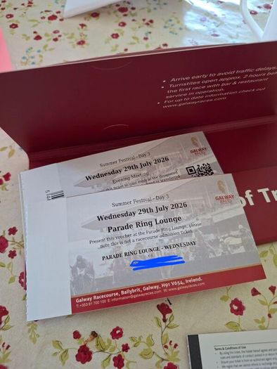 Galway races tickets 29th July