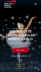 2 tickets for a Trocadero by Montecarlo ballet, great seats half price