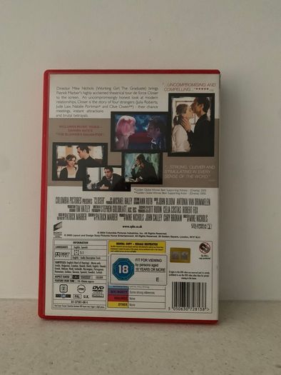 Closer DVD