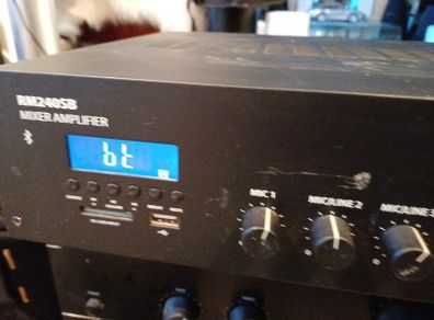 adastra Bluetooth mixer amplifier for repair or parts