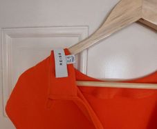 Reiss dress burnt orange