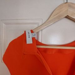 Reiss dress burnt orange