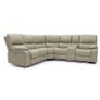 Rita Manual Leather Recliner Sofa Image 2