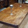 Large Antique Pine Farmhouse Table Image 5