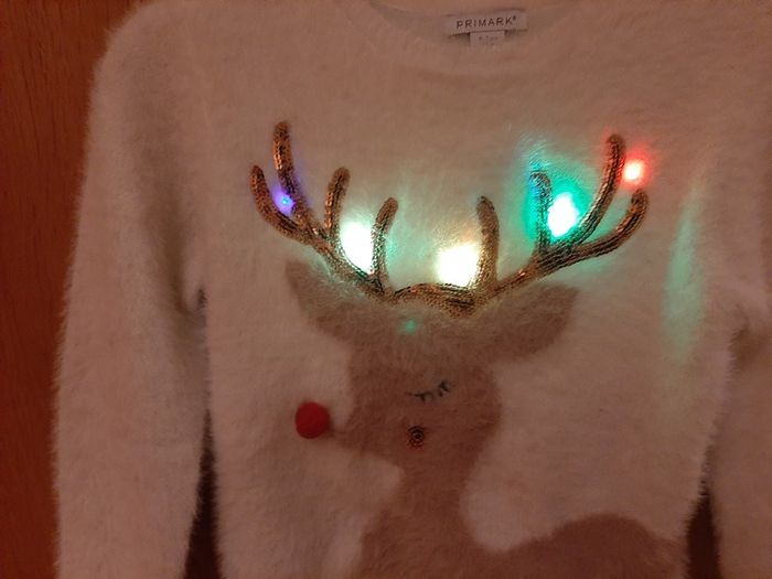 Girls christmas jumper
