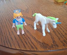 Playmobil fairy and unicorn