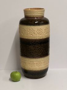Price DropLarge Mid Century West German Bay Keramik Floor Vase PRICE DROP
