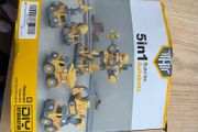 Construction vehicles 5 in 1 transformable robot
