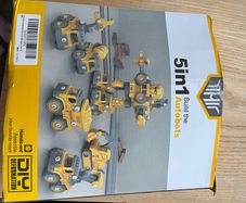 Construction vehicles 5 in 1 transformable robot