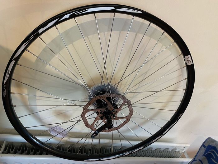 100% Brand-new Bicycle Mountain bike Rear Wheel, Back Wheel 27.5" Quick Release Disc Brake Wheel 7 Speed Freewheel Shimano cassette