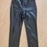 Next Faux Leather Trousers 8-10 Image 2