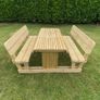 Wooden Garden Furniture - Picnic table Image 2