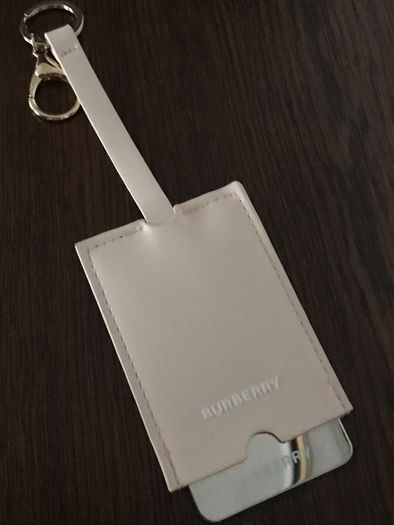 Burberry mirror collectible keyring pink  - New