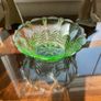 Art Deco 1930s Stole Czech Uranium Large Bowl Image 4