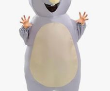Inflatable mouse costume