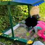 Wooden sandpit Image 2