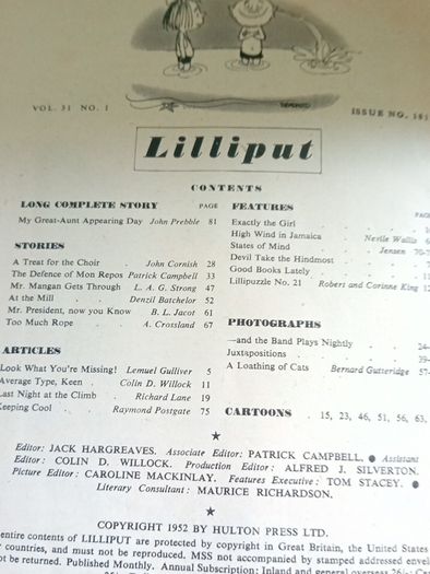 Vintage Magazine Lilliput