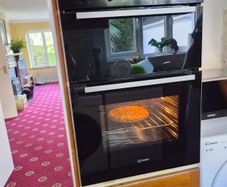 Indesit Aria Double Oven IDD 6340 BL