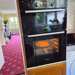 Indesit Aria Double Oven IDD 6340 BL