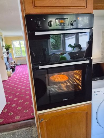 Indesit Aria Double Oven IDD 6340 BL