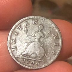 1746 Farthing George I