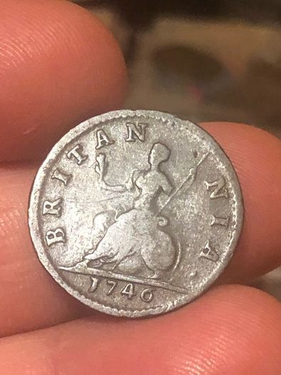 1746 Farthing George I