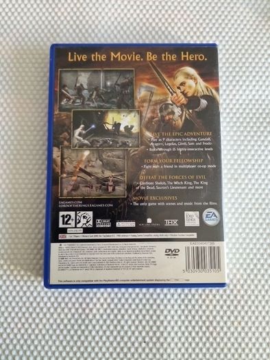 The Lord of the Rings The Return of the King PlayStation2 Ps2 Games Original
