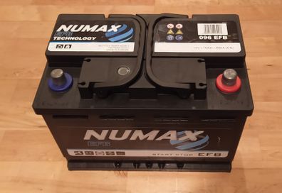 Start-Stop car battery ( Numax 70Ah EFB )