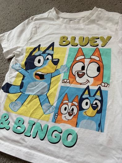Bluey and bingo T shirt 4-5 years old 110cm
