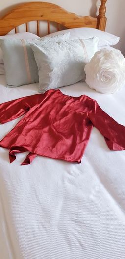Burnt Orange/ Rust Blouse/Top - Size 16