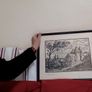 Artist's edition lithograph of French rural scene, Lilian Marin Image 2