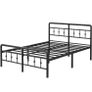 King Size Bed Frame with Victorian Headboard and Footboard Image 3