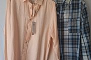 Mens Linen shirts x 2