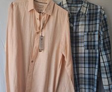Mens Linen shirts x 2