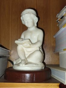 Boy Reading.