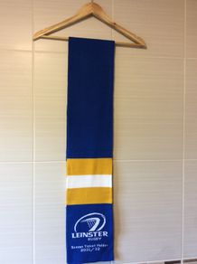 Leinster Rugby Scarf. Official Leinster Season Ticket Holder Scarf.Collect In Dublin Or Receive Via Post.